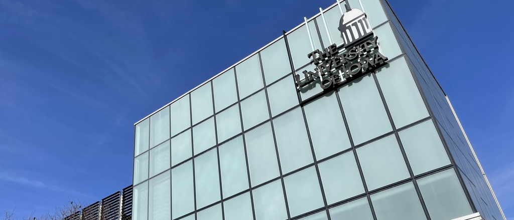 Pappajohn Center glass